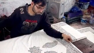 这布料没拉平整，看着好难受