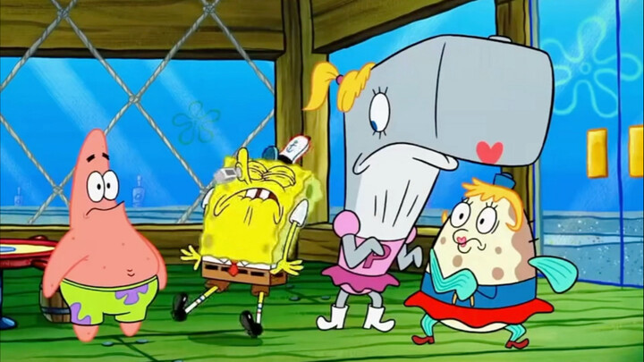 Little Sponge just sneezed, and everyone scattered in all directions as if they’d seen a ghost.