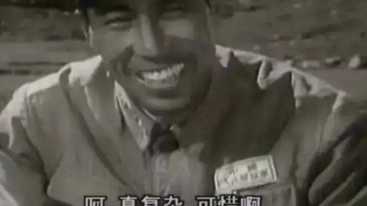 No wonder he used to be a soldier.