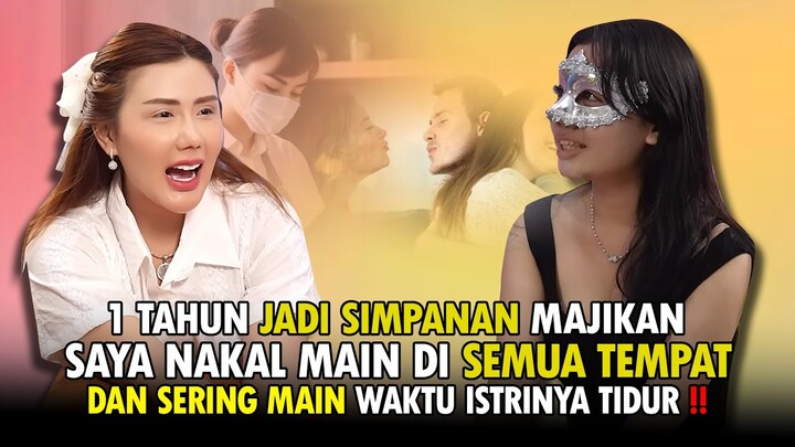 PEMBANTU LAYANI MAJIKAN SAAT ISTRI DI RUMAH, SAMPE KELUAR DALEM !!