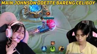 MAIN BARENG CELIBOY!! META JOHNSON ODETTE SOSWEET BANGET!!