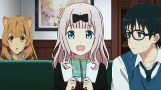 (Random Thoughts) Various anime characters randomly appear in the student union