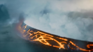 剧版《指环王》预告片中的logo竟然是实拍铸造，而不是CG特效