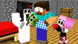 Monster School : Poor Baby Zomibe and Lucky Dog - Sad Story - Minecraft Animation