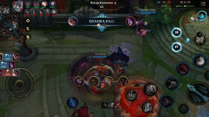 Samira Get Quadra Kill 😵‍💫😵‍💫😵‍💫😵‍💫