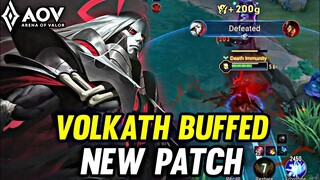 AOV : VOLKATH BUFFED NEW PATCH - ARENA OF VALOR LIÊNQUÂNMOBILE ROV