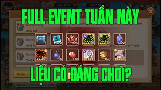 Hải Tặc Đại Chiến - CHƠI FULL SỰ KIỆN TUẦN MỚI CHO AE CHUẨN BỊ...NHÂN PHẨM TUẦN NÀY THÌ OK PHẾT AE..