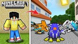 REALISTIC TIGER na ZOID ROBOT sa UWU CITY sa Minecraft PE