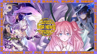 Dari Castorice v.3 di nerf dan limited 5 star baru di rate off & story! HSR NEWS | Honkai Star Rail