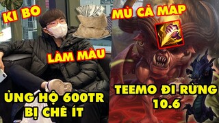 Update LMHT: Faker làm từ thiện bị chửi “ki bo làm màu” - Teemo trở thành ác mộng Đi Rừng