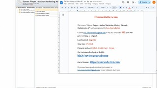 [35$] Steven Pieper – Author Marketing Mastery Through Optimization 4