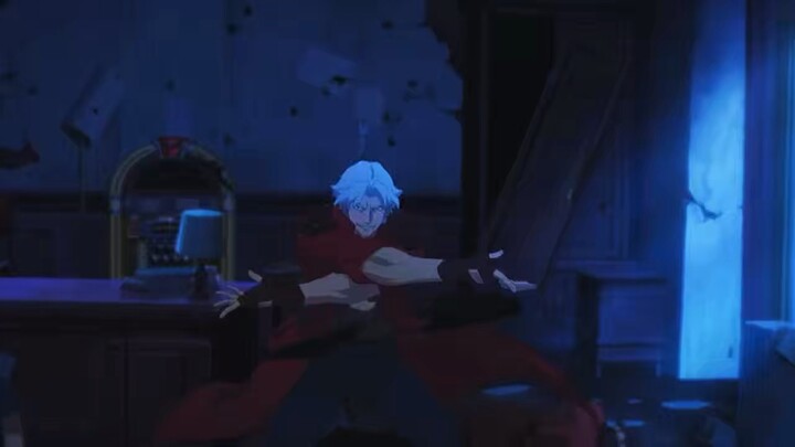 Dante Vs Lady Mary in Devil May Cry Anime