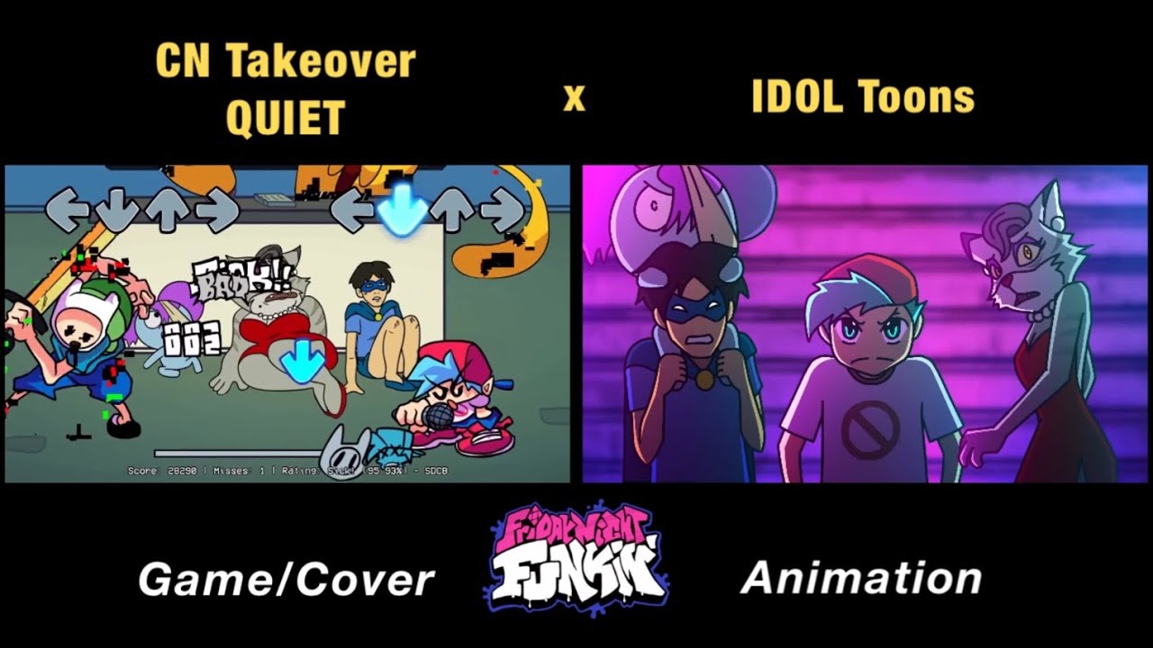 FNF x Pibby vs Finn and Jake – CN Takeover 🔥 Play online