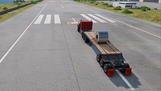 Who can successfully fly out of the airport with the help of the speed belt?
