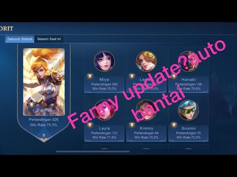 NEW UPDATE MOBILE LEGENDS FANNY DI BUFF LAGI?AUTO BANTAI!!
