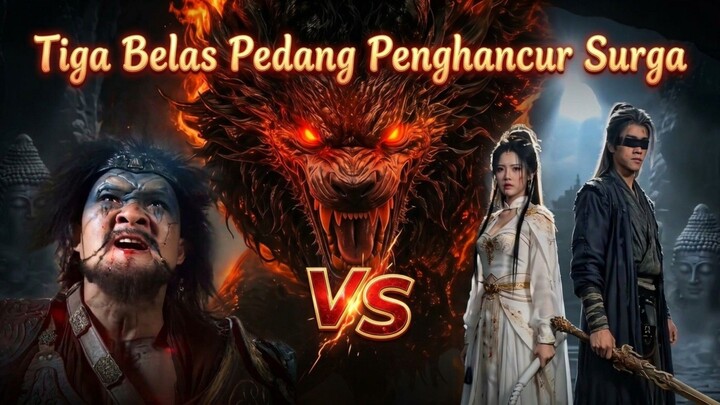 Momen Epic Pendekar Pedang Buta & Permaisuri Xia Agung VS Tangan Besi