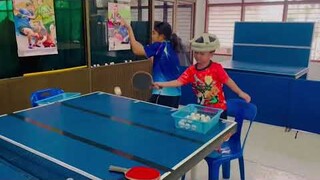 น้องบีเจ || มีความสุขกับการตีปิงปอง