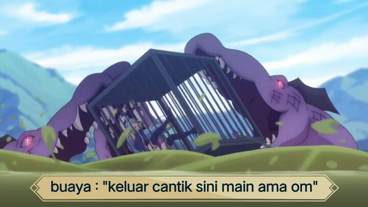 #KompetisiKreasiUnggahan4 , dewi inu terancam di GB ama buaya secara harfiah