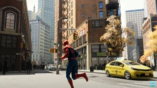 HOW BIG IS THE MAP in Spider Man? Run Across the Map