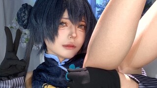 Hime Saki cosplay: Mandarin Ducks Playing DJ