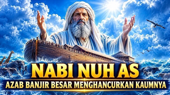 Nabi Nuh AS‼️950 Tahun Berdakwah, Mengapa Kaumnya Tetap Membangkang Hingga Datan