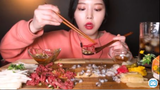 ASM rawoctopus  Korea Mukbang eatingshow #amthuc