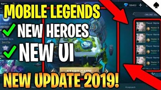 *NEW* HEROES | HOME SCREEN LOOK *UPDATE* 2019 - MOBILE LEGENDS