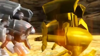 Saya benar-benar menangis sampai mati di episode dimana binatang besi emas itu memotong dagingnya un