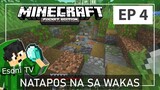 MINECRAFT POCKET EDITION EP 4 - NATAPOS NA (Minecraft Tagalog)