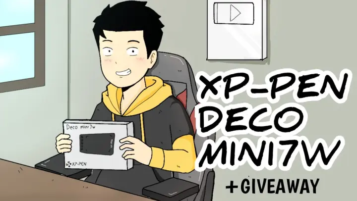 TRY NA NATIN MAG PEN TABLET | XP-PEN DECO MINI7W + GIVEAWAY