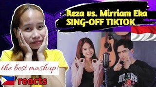 SING-OFF TIKTOK SONGS part II ( You broke me first, De yang Gatal Gatal Sa) vs Mirriam Eka |Reaction