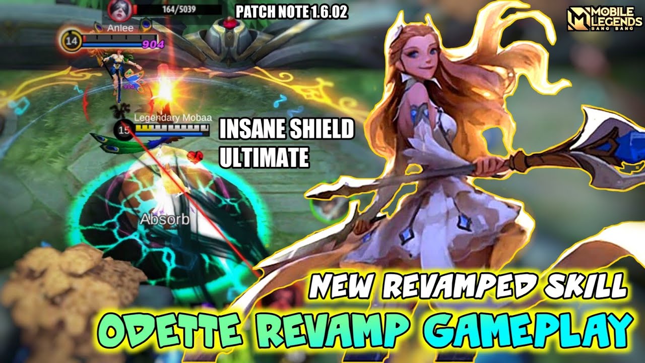 Odette Revamp , New Revamped Odette Gameplay - Mobile Legends Bang Bang -  BiliBili