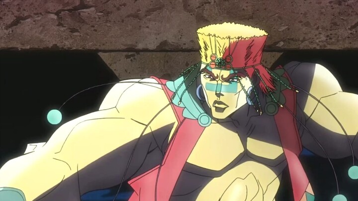 A man was just passing by and knocked off half of a guy's body [JoJo's Bizarre Adventure]