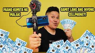 KUMIKITA NG MALAKI GAMIT LANG CELLPHONE! SECRETS REVEALED! (VIVO V19 NEO VLOG)