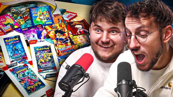 ÉNORME OUVERTURE DE BOOSTER ! (Pokemon, Dragon Ball, Yu-Gi-Oh! ...)