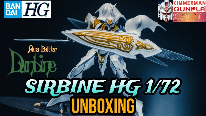 Bandai - Aura Battler SIRBINE HG 1/72 Scale - UNBOXING [010]