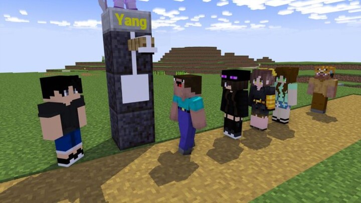 Minecraft emoji character statue scanner who again - minecraft animation