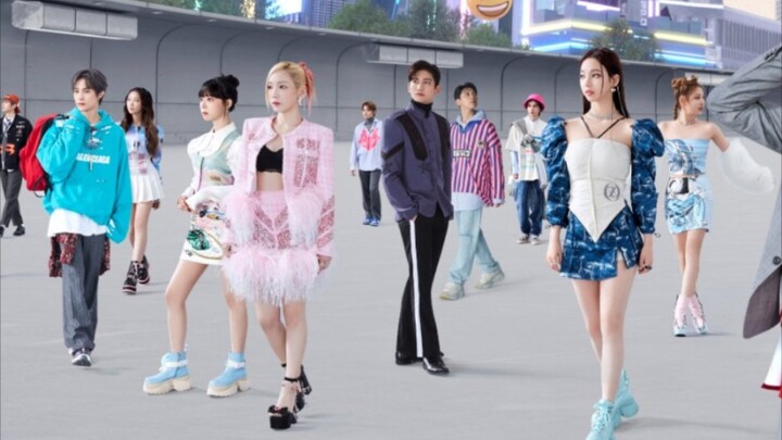 العرض المسبق للملصق الكبير بحجم 2.24 متر من ألبوم عائلة SM لفصل الشتاء مُتاح الآن!