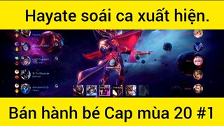 Hayate soái ca xuất hiện bán hành bé Cap mùa 20