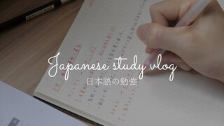 Một ngày học tiếng Nhật của mình (ôn thi JLPT)/日本語の勉強