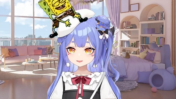 The beret that SpongeBob gave to A-Zi