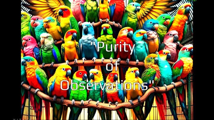 💥 "Purity of Observations" 📱 "Life"