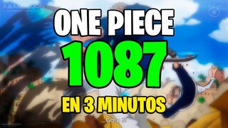 ONE PIECE 1087 en 3 MINUTOS !! VA A SUCEDER OTRA VEZ... 😨💀 | Full Haki Marco