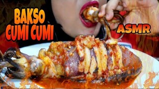 ASMR BAKSO CUMI KUAH LAVA|| MACRONI PEDAS || ASMR INDONESIA