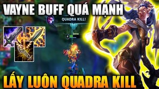 [LMHT Tốc Chiến] Vayne Buff Quá Mạnh Lấy Luôn Quadra Kill Trong Liên Minh Tốc Chiến