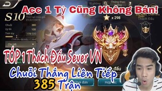 Hãy Quên Chuỗi 200 Đi Bây Giờ Là Chuỗi 380 TÓP 1 Sever VN Có Tlt 100% ! Bá Nhất Sever Không Ai Vượt