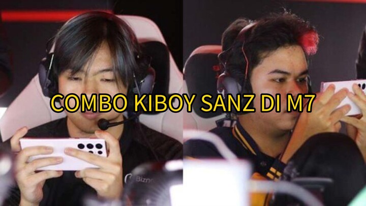 Moment combo Kiboy Sanz #MLBBM7 #MLBB