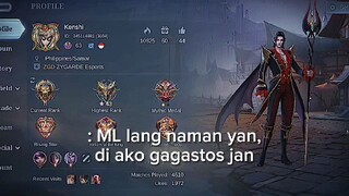 ml lang ginagastosan ko