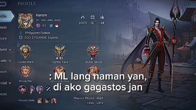 ml lang ginagastosan ko