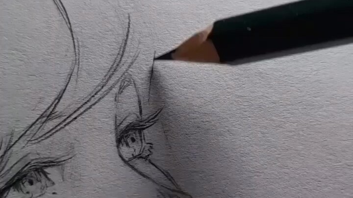 Easy way to draw short hair